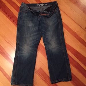 Men’s wrangler retro relaxed boot jeans 36x32